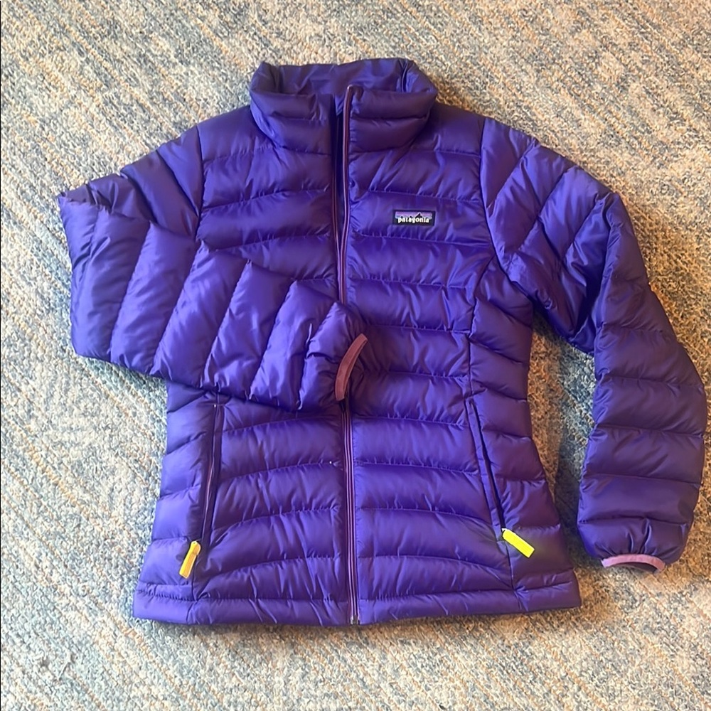 Patagonia Kids' Purple Puffer Jacket